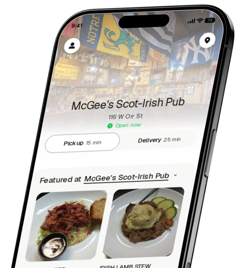 McGee's Scot-Irish Pub app preview